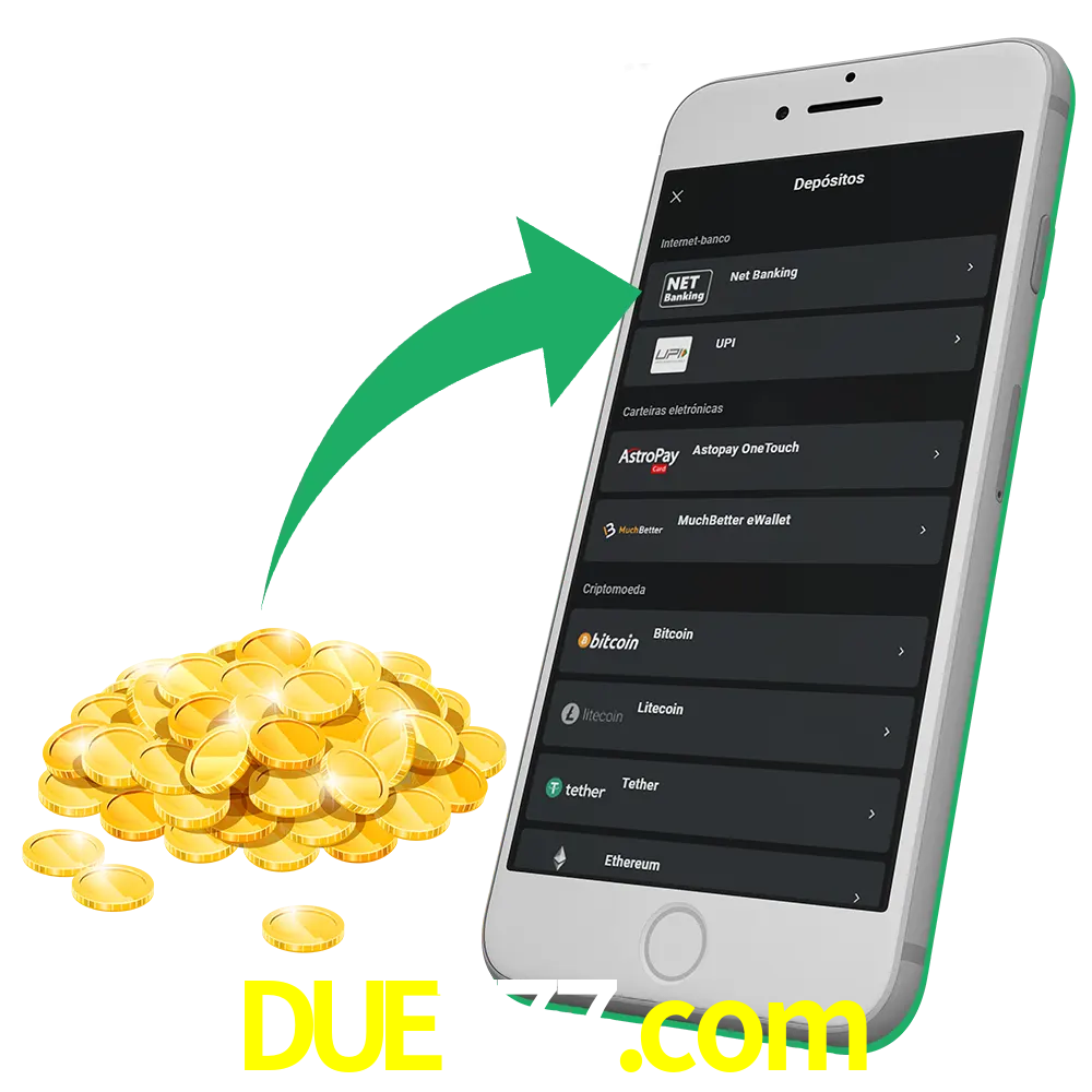Deposite seu dinheiro e ganhe com LeonBet.